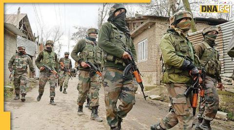 terrorists killed in encounter security forces anantnag  jammu kashmir 