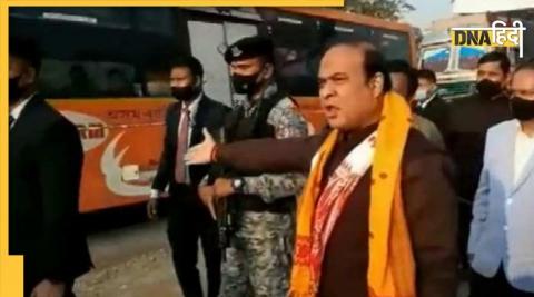 Himanta Biswa Sarma slammed dc video. Viral traffic jam in assam 