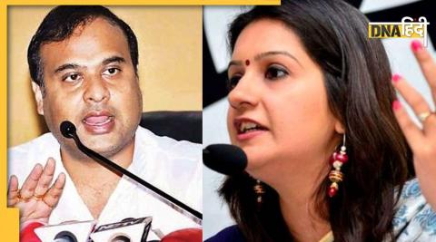 himanta biswa sarma priyanka chaturvedi twitter war on traffic