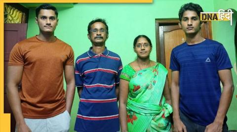 SSB Exam: Family Photo of Syam Sunder.