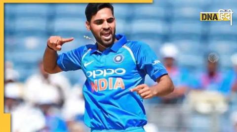 Indian Cricket Player Bhuvneshwar. 