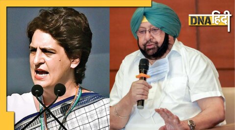 Punjab Election 2022: Priyanka made a big attack on Captain, said these things in praise of Channi