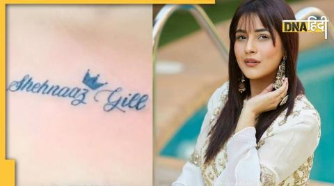 Shehnaaz gill tattoo