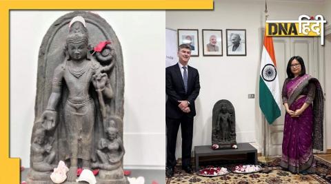 statue of lord buddha of 12th century returned from italy, thieves made a deal in france