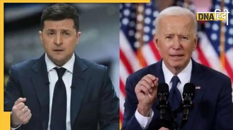 Zelensky and Joe Biden