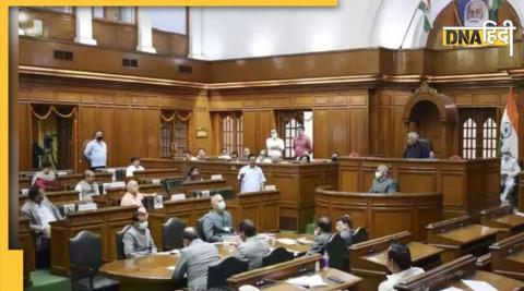 CM Arvind Kejriwal in Delhi Assembly.