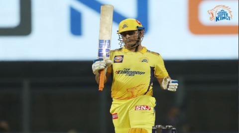 धोनी के दम पर CSK ने पार किया 100 से पार का आंकड़ा