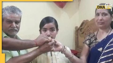 Bihar Board 10th Results: Sweetswale's daughter became second topper, so 'sweet' of happiness is distributed