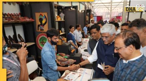 Union Minister Gajendra Singh Shekhawat arrived at IHGF Fair, local craftsmanship and indigenous products beca