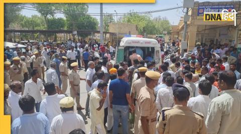 current come in moving bus in jaisalmer 3 passengers died on the spot