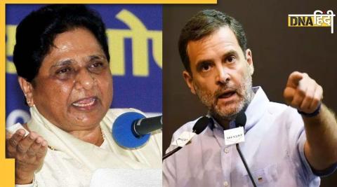 Mayawati's anger erupted on Rahul Gandhi told Congress statements a lie