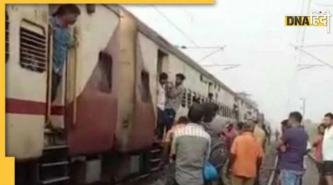 Big Train Accident happened in Andhra Pradesh 5 passengers were tragically killed many injured