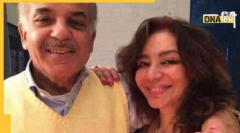 Tehmina Durrani with her husband Shahbaz Sharif