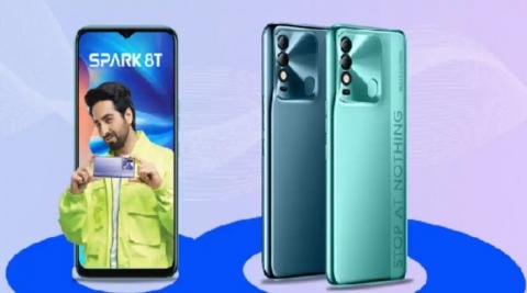 Tecno Spark 8T स्मार्टफोन