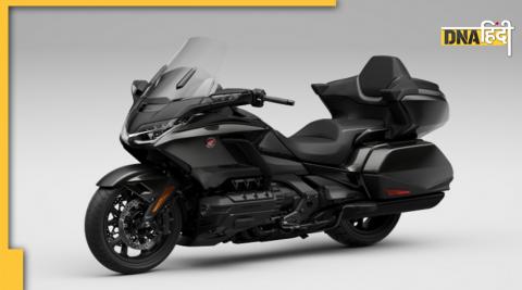 First bike with airbag honda goldwing launched in india know all about