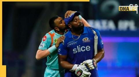 IPL 2022: Krunal Pandya kissed him after getting Pollard out, said - now the account is equal