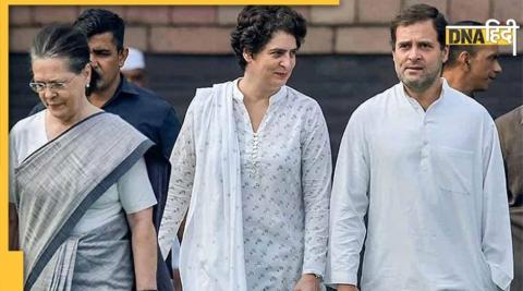 राहुल गांधी, प्रियंका गांधी और सोनिया गांधी. (फाइल फोटो-PTI)