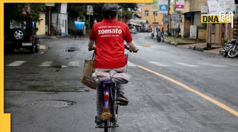 Zomato Boy Motorcycle