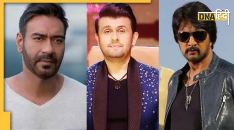 sonu nigam, ajay devgn, kiccha sudeep