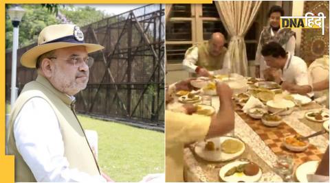 amit shah dinner