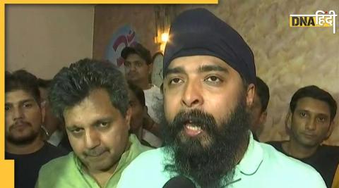 Tajinder Singh Bagga again attacked Kejriwal on reaching home, called AAP leaders as goons