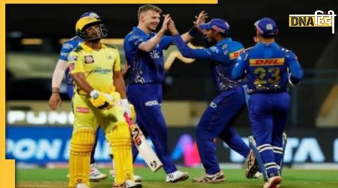 IPL 2022: CSK's batsmen again proved to be laggy in important match, MI bowlers played magic