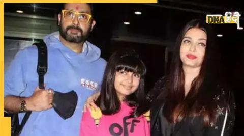 aishwarya rai bachchan with abhishek and aradhya 