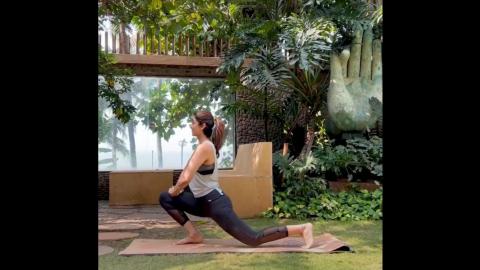 Shilpa Shetty exercise and yoga plan