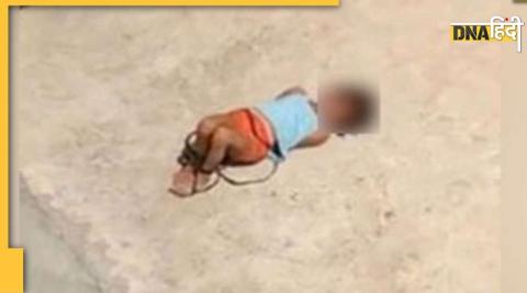 VIDEO: Mother punished 5-year-old girl, cruelty by tying her on the roof in the scorching sun