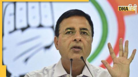 Randeep Surjewala's tongue slipped, said - Sita maa was ripped off, BJP raged