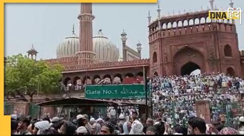 nupur sharma jama masjid protest shahi slammed imaam owaisi