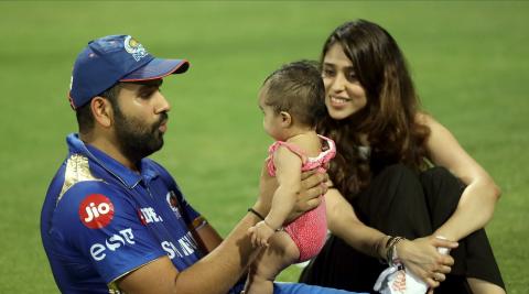 Rohit Sharma बिटिया पर छिड़कते हैं जान