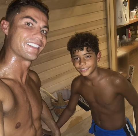 Ronaldo की अपने बच्चों के साथ है स्पेशल बॉन्डिंग