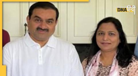 Gautam Adani And His Wife Priti Adani