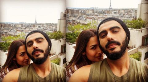 Arjun Kapoor-Malaika Arora Paris Trip