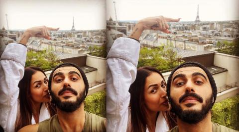 Arjun Kapoor-Malaika Arora Paris Trip 