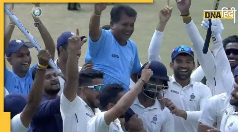 Madhya Pradesh won the Ranji Trophy title for the first time, defeating champions Mumbai 41times