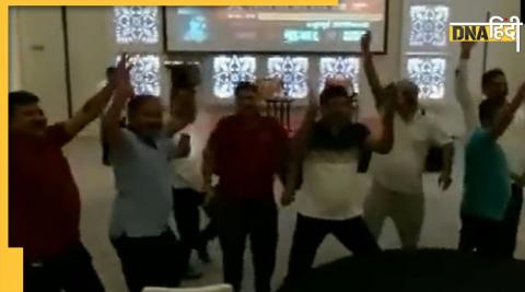 eknath shinde maharashtra chief minister fadnavis announceds shinde side mlas dance in goa 