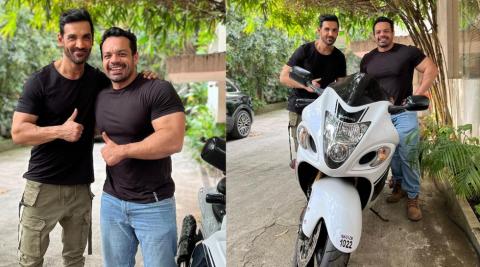 Gaurav Taneja John Abraham Bonding Over Luxury bikes