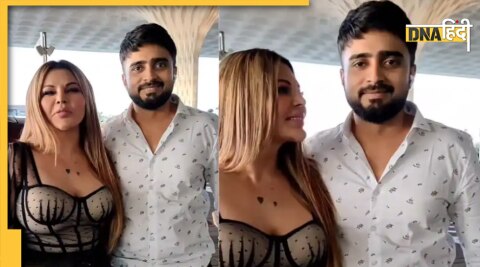 Rakhi Sawant and Adil Khan