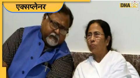 parth chaterjee with mamata banerjee