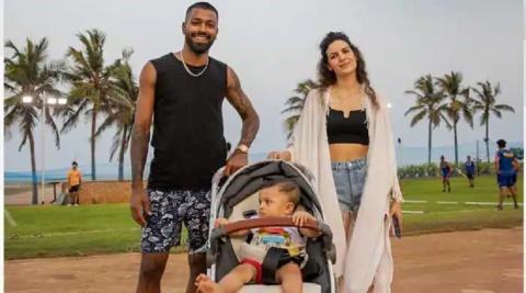 Hardik Pandya Family Time