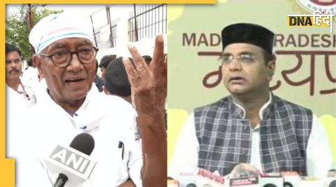 MP: Digvijay Singh and Shivraj's ministers clashed over civic elections accused of casting fake votes