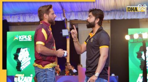 Shahid Afridi and Ahmad Sehzad