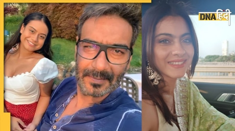 Nyasa Devgan, Ajay Devgn and Kajol : न्यासा देवगन, अजय देवगन और काजोल