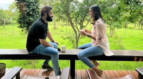 Jr NTR Shares Photo With Wife Lakshmi Pranathi