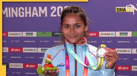 Priyanka Goswami Silver Medal CWG 2022