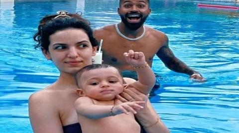 Hardik Pandya Family Time