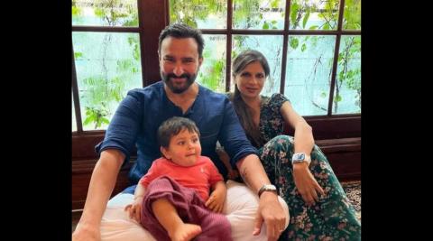 Saif Ali Khan Family Celebrate Birthday