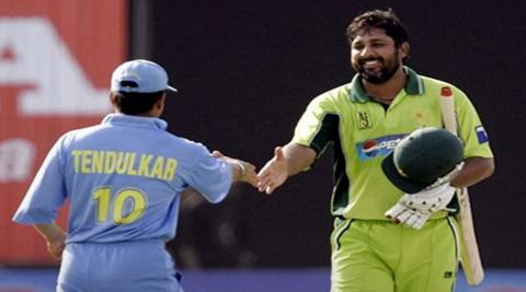 Inzamam ul Haq and Sachin Tendulkar